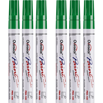 Dažų žymeklis 4,0 mm vidutinis antgalis, niekada neišblunkantis Greitai džiūstantis, nuolatinis žymeklis Alyvinio pagrindo vandeniui atsparus dažų žymeklio rašiklio rinkinys, skirtas uolų tapybai