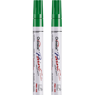 Dažų žymeklis 4,0 mm vidutinis antgalis, niekada neišblunkantis Greitai džiūstantis, nuolatinis žymeklis Alyvinio pagrindo vandeniui atsparus dažų žymeklio rašiklio rinkinys, skirtas uolų tapybai