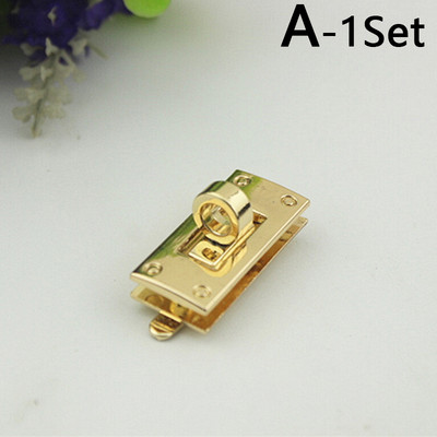 1 vnt., metalinis pasukamas užraktas, susukamas užrakto užsegimas, skirtas odiniam rankdarbiui, rankinė, rankinė, rankinė, piniginė „pasidaryk pats“ aparatūros priedas