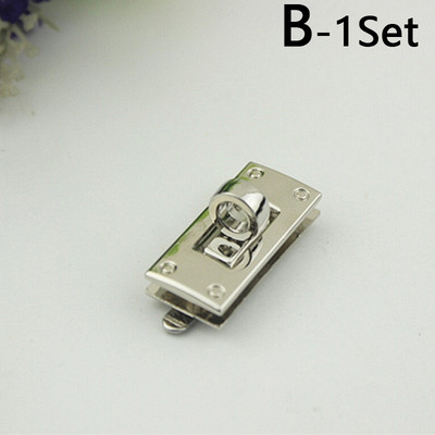 1 vnt., metalinis pasukamas užraktas, susukamas užrakto užsegimas, skirtas odiniam rankdarbiui, rankinė, rankinė, rankinė, piniginė „pasidaryk pats“ aparatūros priedas