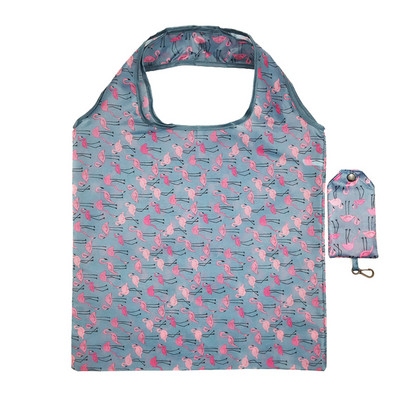 Сгъваема пазарска чанта за многократна употреба Висококачествена чанта с голям размер Еко чанта Водоустойчива чанта за тениска Магазинни чанти Дамски чанти