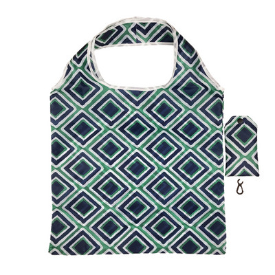 Сгъваема пазарска чанта за многократна употреба Висококачествена чанта с голям размер Еко чанта Водоустойчива чанта за тениска Магазинни чанти Дамски чанти