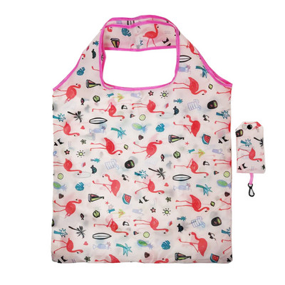 Сгъваема пазарска чанта за многократна употреба Висококачествена чанта с голям размер Еко чанта Водоустойчива чанта за тениска Магазинни чанти Дамски чанти