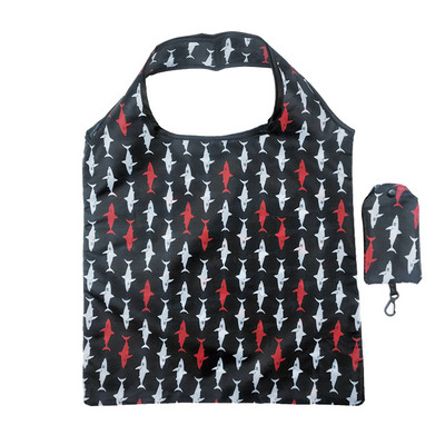 Сгъваема пазарска чанта за многократна употреба Висококачествена чанта с голям размер Еко чанта Водоустойчива чанта за тениска Магазинни чанти Дамски чанти