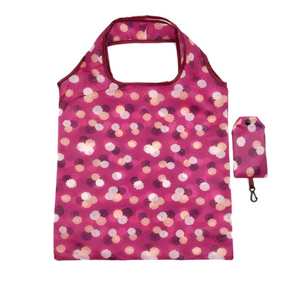 Сгъваема пазарска чанта за многократна употреба Висококачествена чанта с голям размер Еко чанта Водоустойчива чанта за тениска Магазинни чанти Дамски чанти