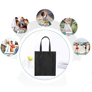 Γυναικεία τσάντα αγορών Καμβά Shopper Shopper Shoulder Bag Eco Handbag 2023 Fashion Organizer Tote Bag Commute Grocery Bag Mouth Print