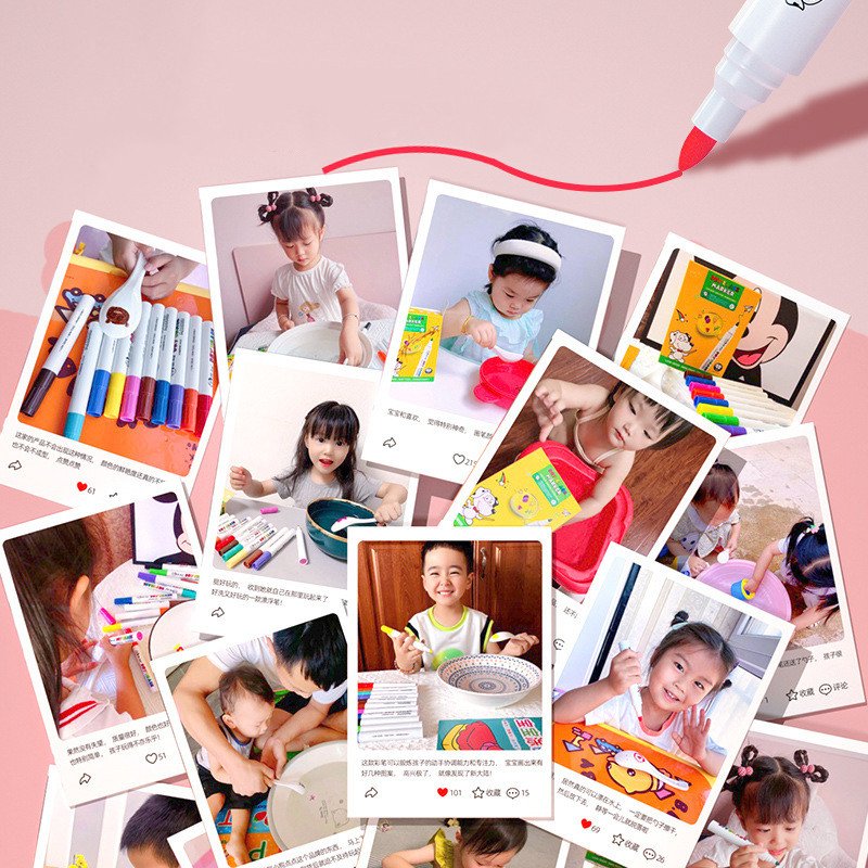 арт маркери 12 цвята детска писалка за рисуване Направи си сам плаваща писалка може да се използва за керамично стъкло платно графити консумативи за рисуване