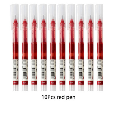 30 цветни бързосъхнещи гел химикалки, комплект училищни офис дневници, маркери за рисуване, права течна ролкова химикалка, търкалящи се химикалки