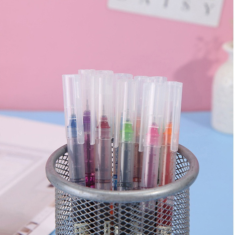 30 цветни бързосъхнещи гел химикалки, комплект училищни офис дневници, маркери за рисуване, права течна ролкова химикалка, търкалящи се химикалки