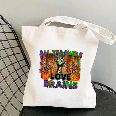 Дамска чанта през рамо Дамска чанта Shopper Чанта Definition Teacher Printed Kawaii Bag Harajuku Shopping Canvas Shopper Bag чанта за момиче