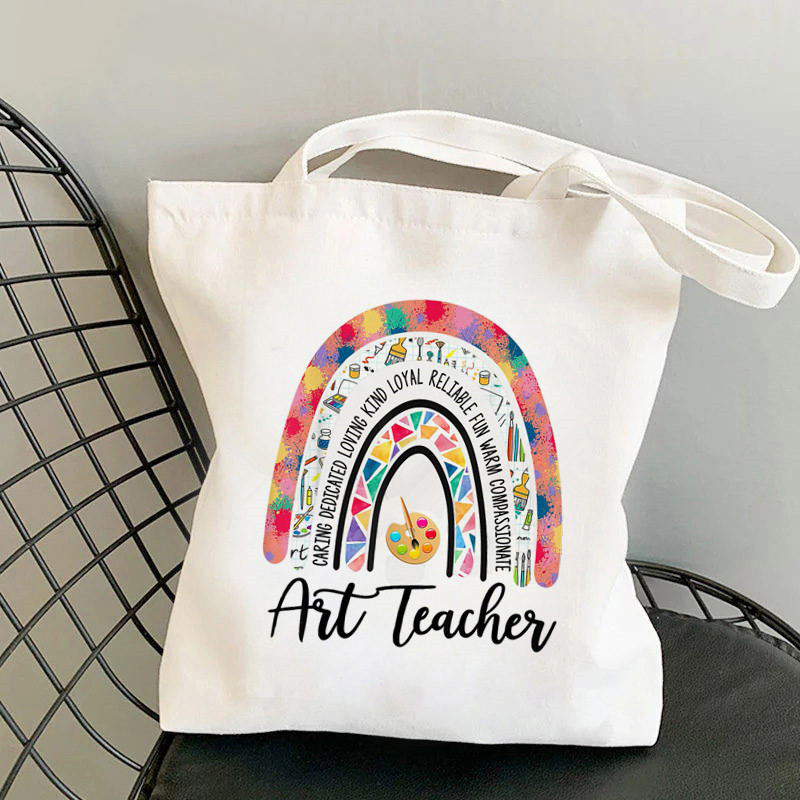 Дамска чанта през рамо Дамска чанта Shopper Чанта Definition Teacher Printed Kawaii Bag Harajuku Shopping Canvas Shopper Bag чанта за момиче