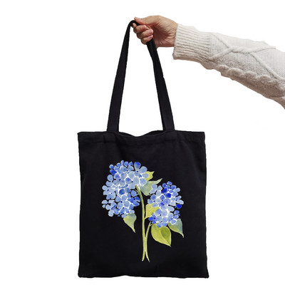 Дамска чанта Pink Cosmos Flowers Lemonade Daisies Дамска чанта Harajuku Print Fashion Черни чанти за рамо Големи пазарски чанти Tote Bag