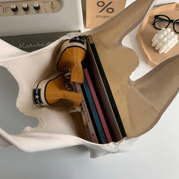 Γυναικεία πάνινη τσάντα ώμου Δόντια εκτύπωση Γυναικεία φοιτητική casual τσάντα τσάντα επαναχρησιμοποιήσιμη μεγάλης χωρητικότητας πτυσσόμενες τσάντες παραλίας