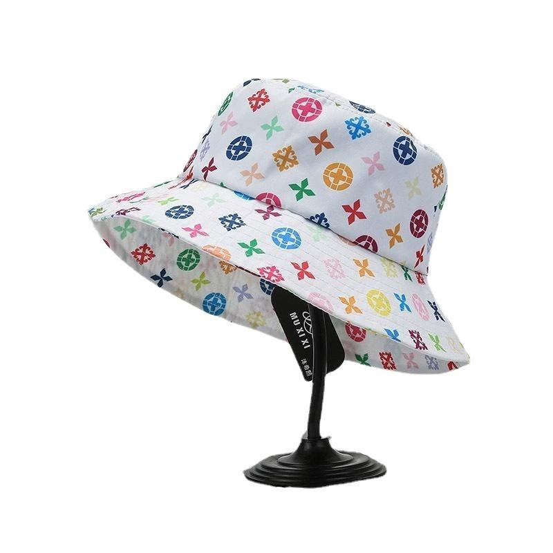 Нова модна унисекс графити щампа шапка с кофа Лято Мъже Жени Открит плаж Пътуване Спорт Ежедневна шапка Висококачествени слънчеви шапки за възрастни