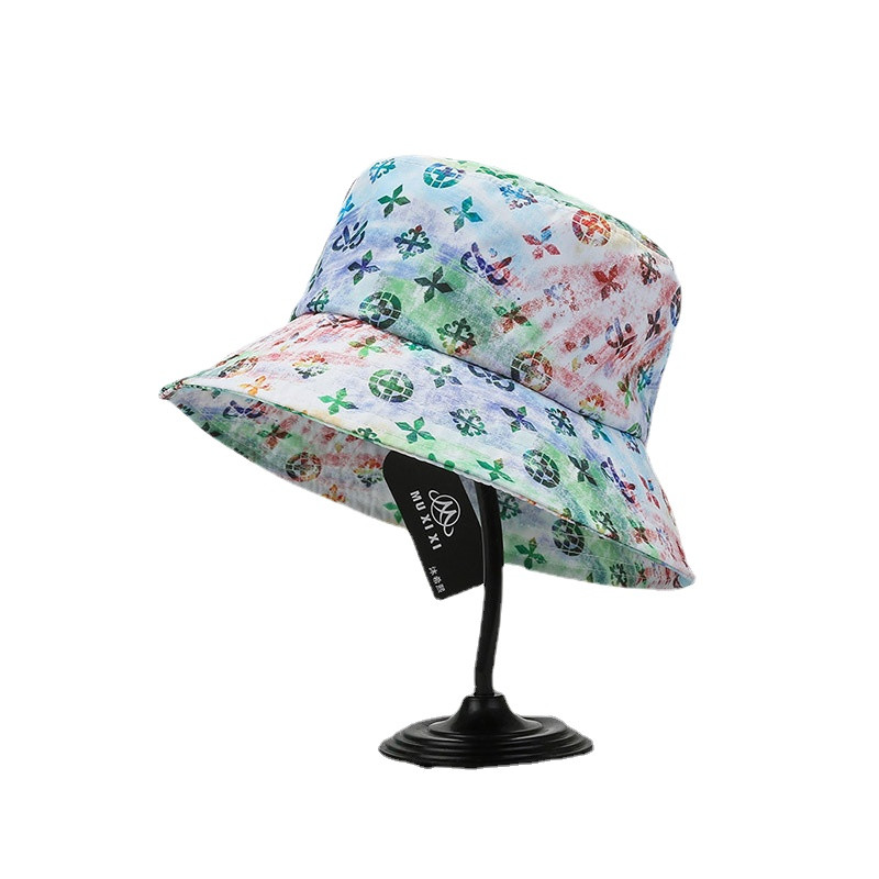 Нова модна унисекс графити щампа шапка с кофа Лято Мъже Жени Открит плаж Пътуване Спорт Ежедневна шапка Висококачествени слънчеви шапки за възрастни
