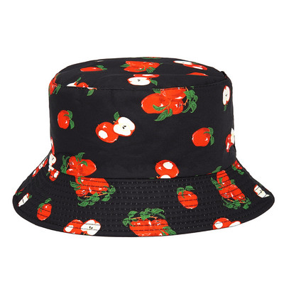 2022 модна лятна рибарска шапка с печат на Пейсли Реверсивни шапки Harajuku Bucket Hat за жени Мъже Street Hip Hop Cap Риболовна шапка