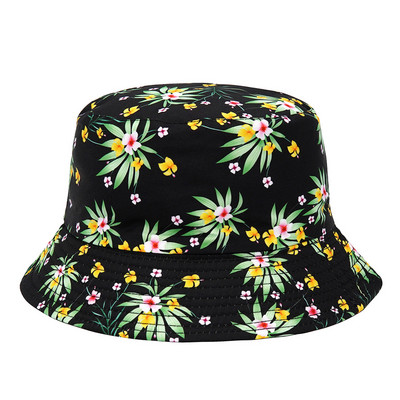 2022 модна лятна рибарска шапка с печат на Пейсли Реверсивни шапки Harajuku Bucket Hat за жени Мъже Street Hip Hop Cap Риболовна шапка