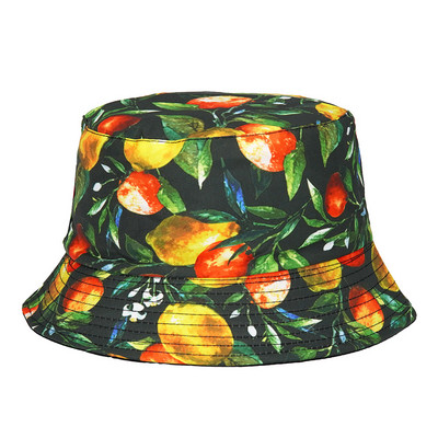 2022 модна лятна рибарска шапка с печат на Пейсли Реверсивни шапки Harajuku Bucket Hat за жени Мъже Street Hip Hop Cap Риболовна шапка