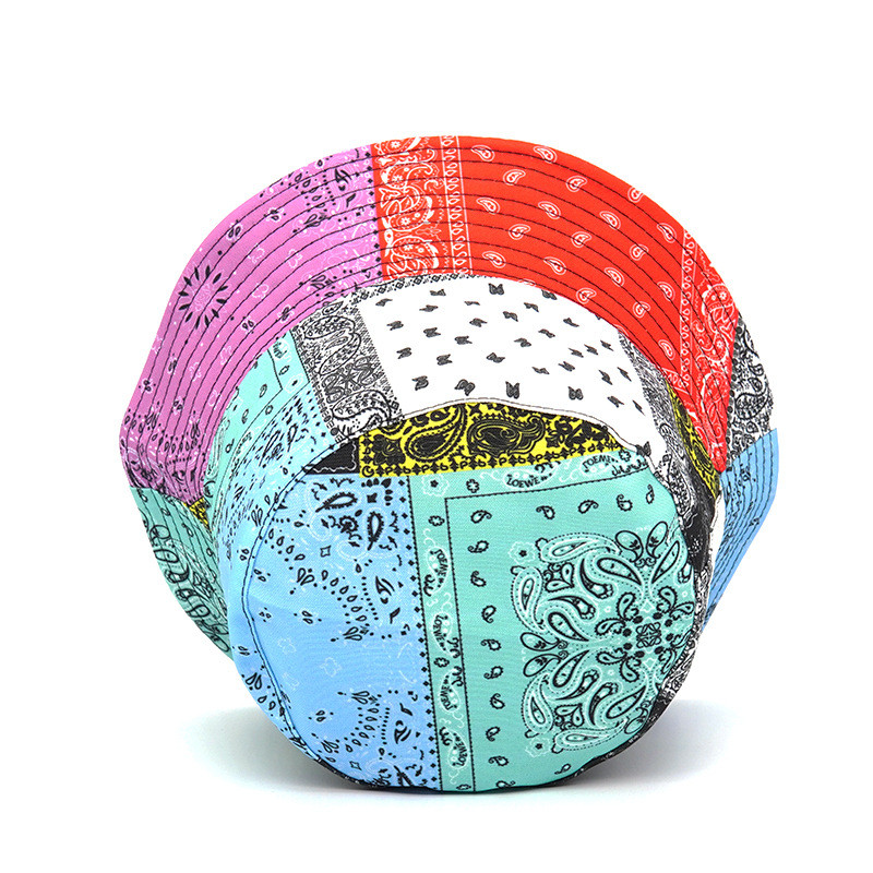 2022 модна лятна рибарска шапка с печат на Пейсли Реверсивни шапки Harajuku Bucket Hat за жени Мъже Street Hip Hop Cap Риболовна шапка