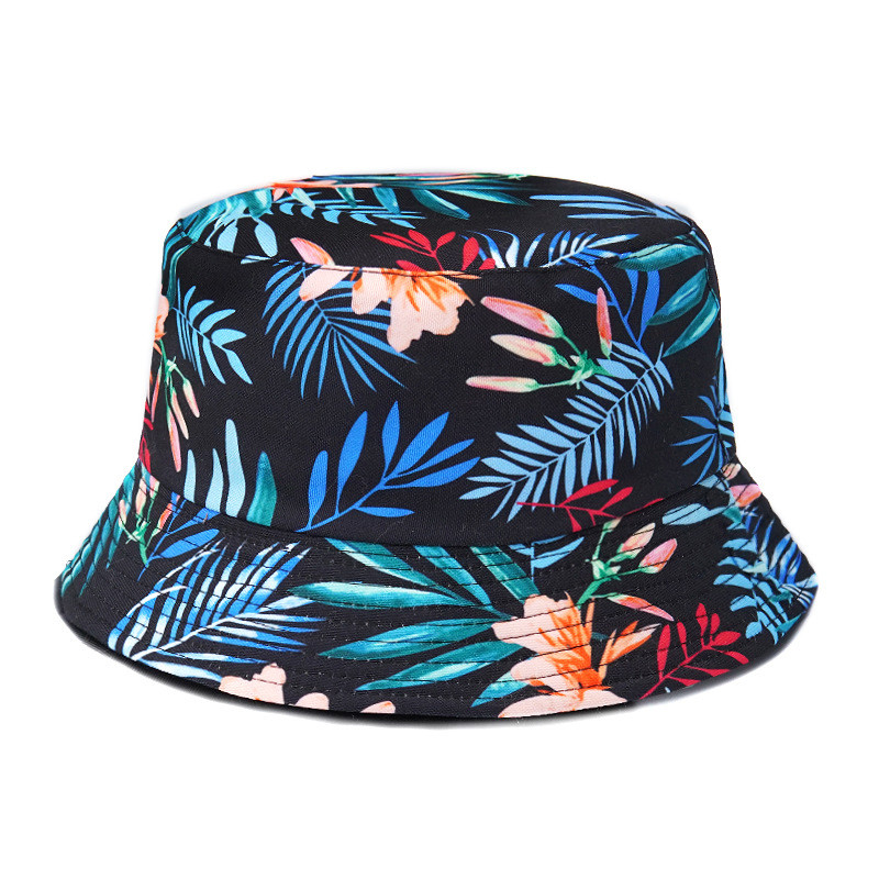 2023 Луксозна панамска шапка с кофа Мъжки жени Лятна шапка с кофа с фламинго с принт Боб шапка Хип-хоп Gorros Fishing Fisherman Hat