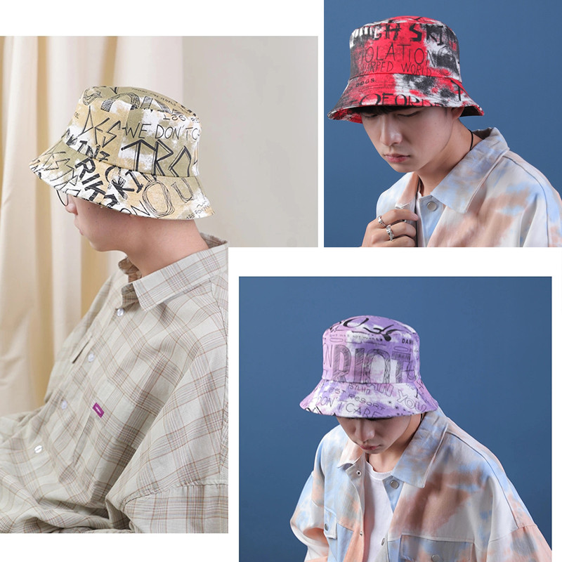 2023 Луксозна панамска шапка с кофа Мъжки жени Лятна шапка с кофа с фламинго с принт Боб шапка Хип-хоп Gorros Fishing Fisherman Hat