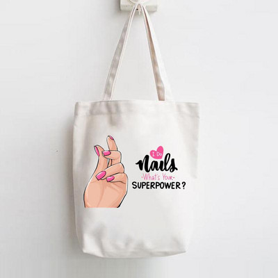 Print Shopper Жени Елегантна тенденция Сладка голяма чанта Елегантни мигли Тенденция Дамски чанти Платнени чанти през рамо Ежедневно пазаруване Момичета