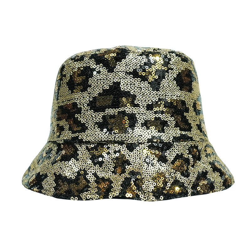 2021 Реверсивни рибарски шапки с блясък на пайети за жени, мъже, улична хип-хоп шапка с кофа, ежедневна женска шапка за риболов