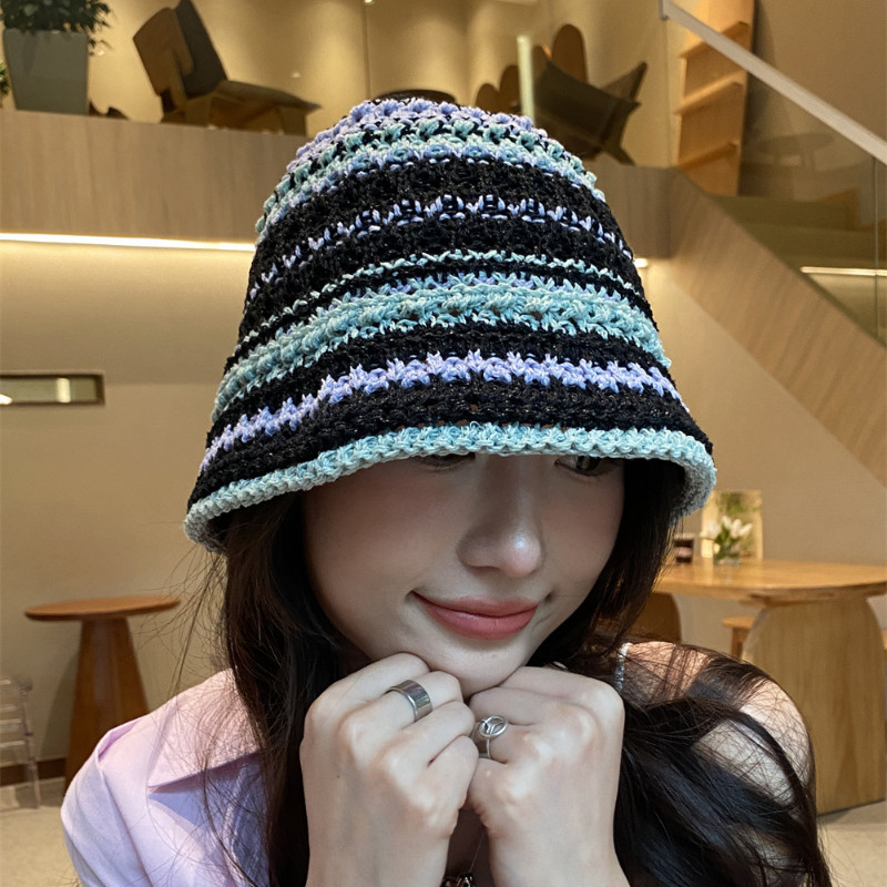 Цветна сламена шапка за слънце Дамска лятна шапка Момичета Джаз Шапки Плажни шапки за жени Chapeu Feminino Шапки Дамски панамски шапки