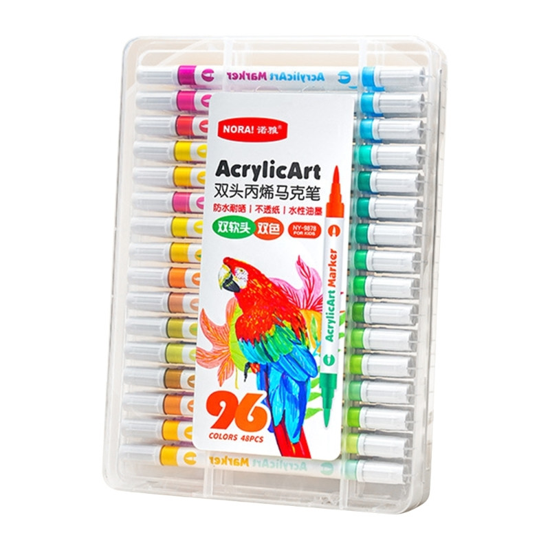 E9LB Химикалки с акрилни бои Химикалки-маркери за скрапбукинг и изработка на картички Художествени материали