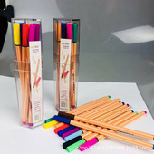 12 Χρώματα/Σετ Diy Metal Marker Set Anime Manga Calligraphy Brushes Graffiti Art Fine Line Painting Pen Painting Σχολικά είδη