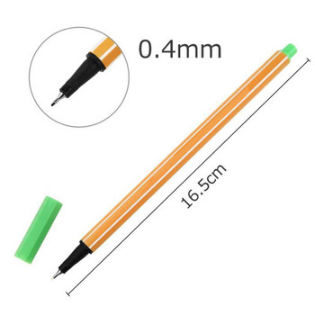 12 Χρώματα/Σετ Diy Metal Marker Set Anime Manga Calligraphy Brushes Graffiti Art Fine Line Painting Pen Painting Σχολικά είδη