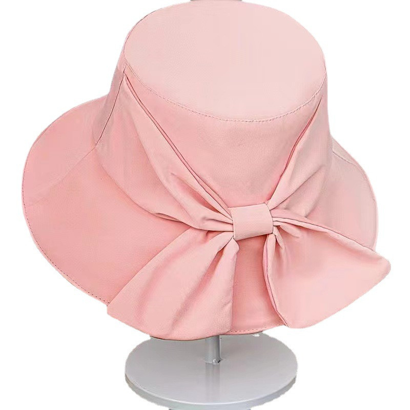 нова лятна дамска папийонка, модна шапка с широка периферия, шапка за слънце, плажна рибарска шапка, устойчива на ултравиолетови лъчи, слънцезащитна шапка, шапка, шапка, подарък
