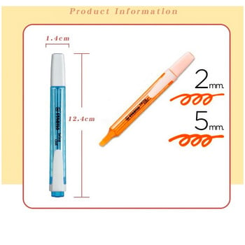 1 бр. STABILO Swing Cool Bright Color Highlighter Pen, джобен маркер Liner Spot Highlighter Drawing F586