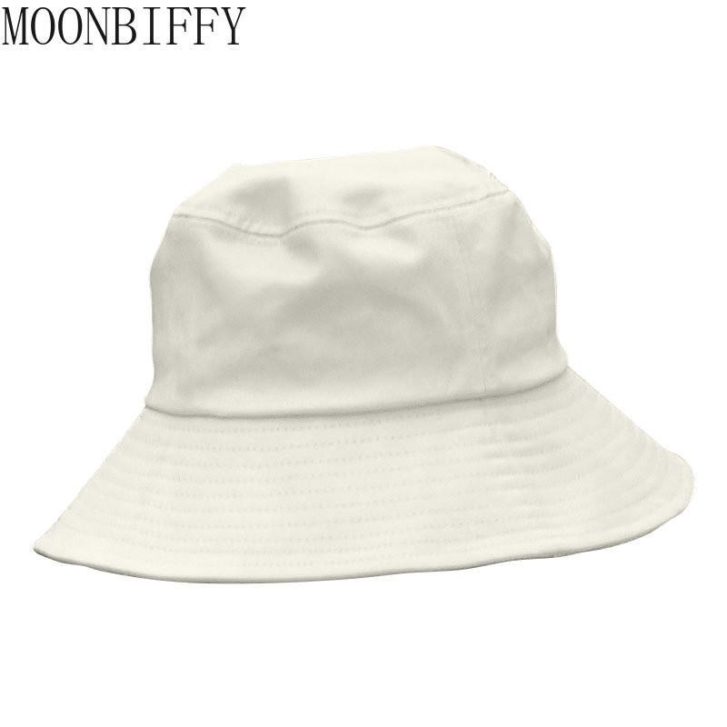 Лятна дамска шапка с голяма широка периферия, меки памучни едноцветни шапки за слънце Преносима сгъваема шапка за слънце на открито Gorras Para Hombres