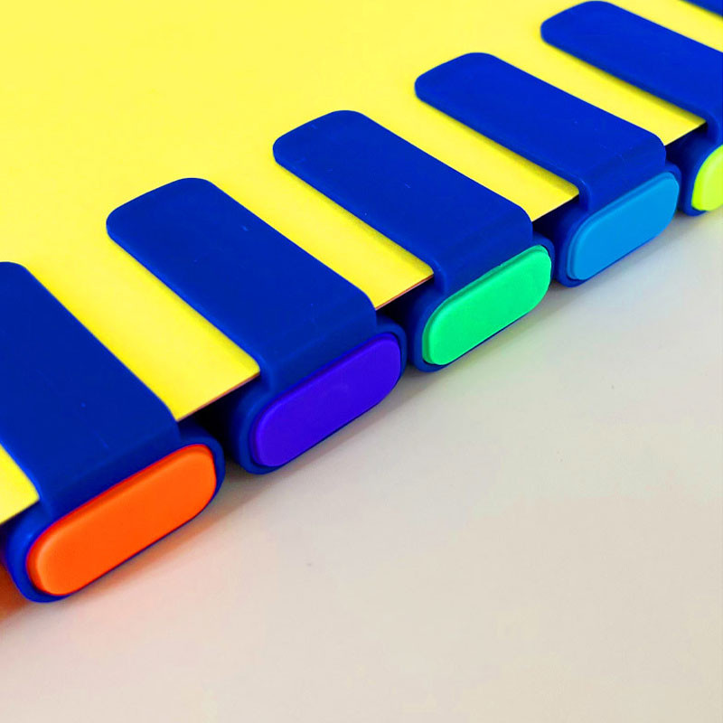 Set 6 bucăți marcator de culoare bomboană, marcator de artă cu vârf oblic de 4 mm, stilou fluorescent, birou, școală, scris, desen, graffiti, papetărie