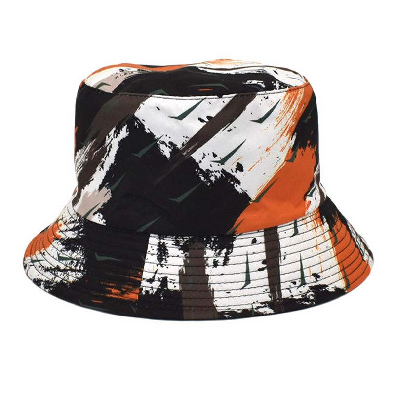 Дамска лятна мода Плажна регулируема миеща се памучна шапка-кофа Шапка за слънце Шапка за открито Риба шапка Шапка Дамска