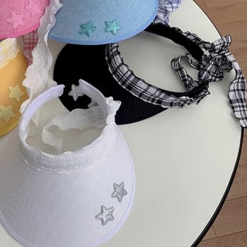 Girls Visors Casual Summer Hat καπέλο για Κάμπινγκ Visors πεζοπορίας