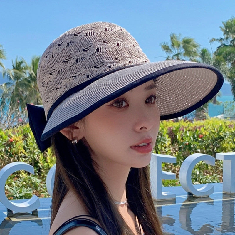 M89E Лятна шапка тип кофа за момичета Жени Пътуване в корейски стил за къмпинг Катерене Риболов Любители на планинарство Слънцезащитен крем