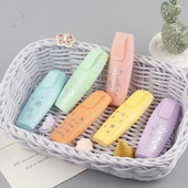 Σετ στυλό Highlighter Φορητό σετ highlighter με μικρό κλιπ για παιδιά μαθητές Γρήγορο στέγνωμα Χωρίς αιμορραγία Φθορίζον μαρκαδόρο για το σχολείο