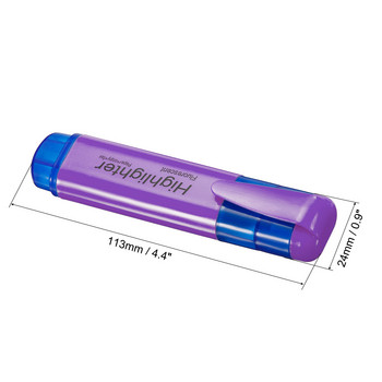 4/6Pc Highlighter Fluorescent Pen Μαρκαδόρο γραφής ευρείας μύτης για καλλιτεχνικό σχέδιο Doodling σήμανση Γραφείο Σχολικό προμήθειες