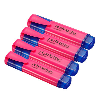 4/6Pc Highlighter Fluorescent Pen Μαρκαδόρο γραφής ευρείας μύτης για καλλιτεχνικό σχέδιο Doodling σήμανση Γραφείο Σχολικό προμήθειες
