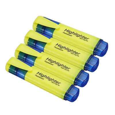 4/6Pc Highlighter Fluorescent Pen Μαρκαδόρο γραφής ευρείας μύτης για καλλιτεχνικό σχέδιο Doodling σήμανση Γραφείο Σχολικό προμήθειες