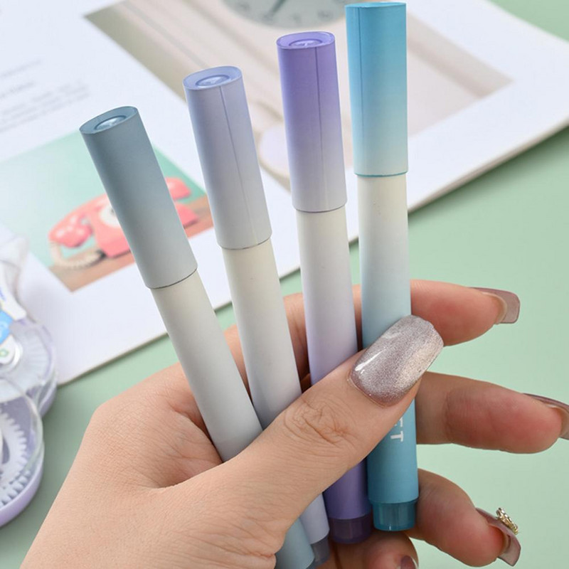 Marcator de scriere Stilo de marcat Marcator cu cap înclinat Ieșire de cerneală uniformă Scrieți fluent Gradient de culoare Manual de scriere