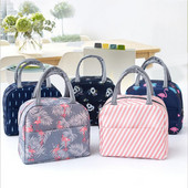 Λειτουργικό μοτίβο Cooler Lunch Box Φορητό μονωμένο καμβά τσάντα μεσημεριανού γεύματος θερμικό φαγητό Τσάντες πικνίκ για γυναίκες Παιδιά