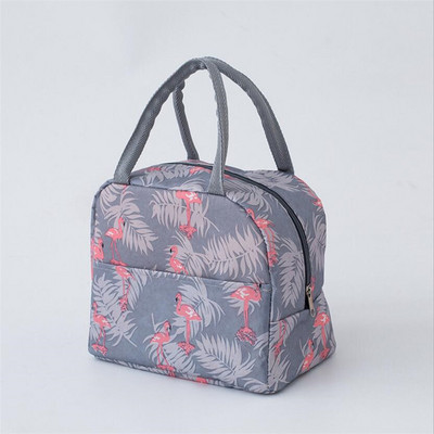 Λειτουργικό μοτίβο Cooler Lunch Box Φορητό μονωμένο καμβά τσάντα μεσημεριανού γεύματος θερμικό φαγητό Τσάντες πικνίκ για γυναίκες Παιδιά
