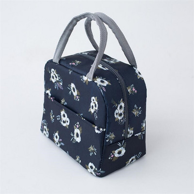 Λειτουργικό μοτίβο Cooler Lunch Box Φορητό μονωμένο καμβά τσάντα μεσημεριανού γεύματος θερμικό φαγητό Τσάντες πικνίκ για γυναίκες Παιδιά