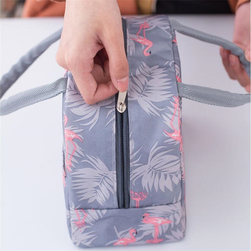 Кутия за обяд, охладител с функционален модел, преносима изолирана платнена чанта за обяд, торбички за обяд с термична храна, пикник, за жени, деца