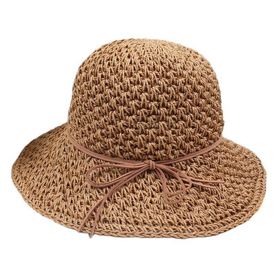 Légáteresztő szalmakalap, üreges kivitel, japán kézzel készített csípős összecsukható napkalapok napernyő napellenző sapka gorros