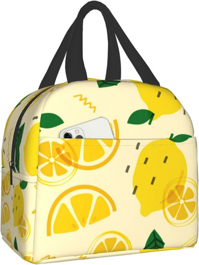 Cute Frog and Dragonfly Lunch Box, Bento Box Insulated Lunch Boxes επαναχρησιμοποιήσιμα αδιάβροχη τσάντα γεύματος