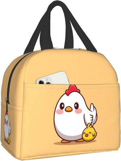 Cute Frog and Dragonfly Lunch Box, Bento Box Insulated Lunch Boxes επαναχρησιμοποιήσιμα αδιάβροχη τσάντα γεύματος